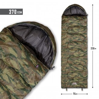 Sleeping bag Major 370gr D19002-camo