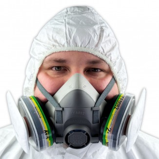 Μάσκα μίσου προσώπου OxyPro Agro Standard set