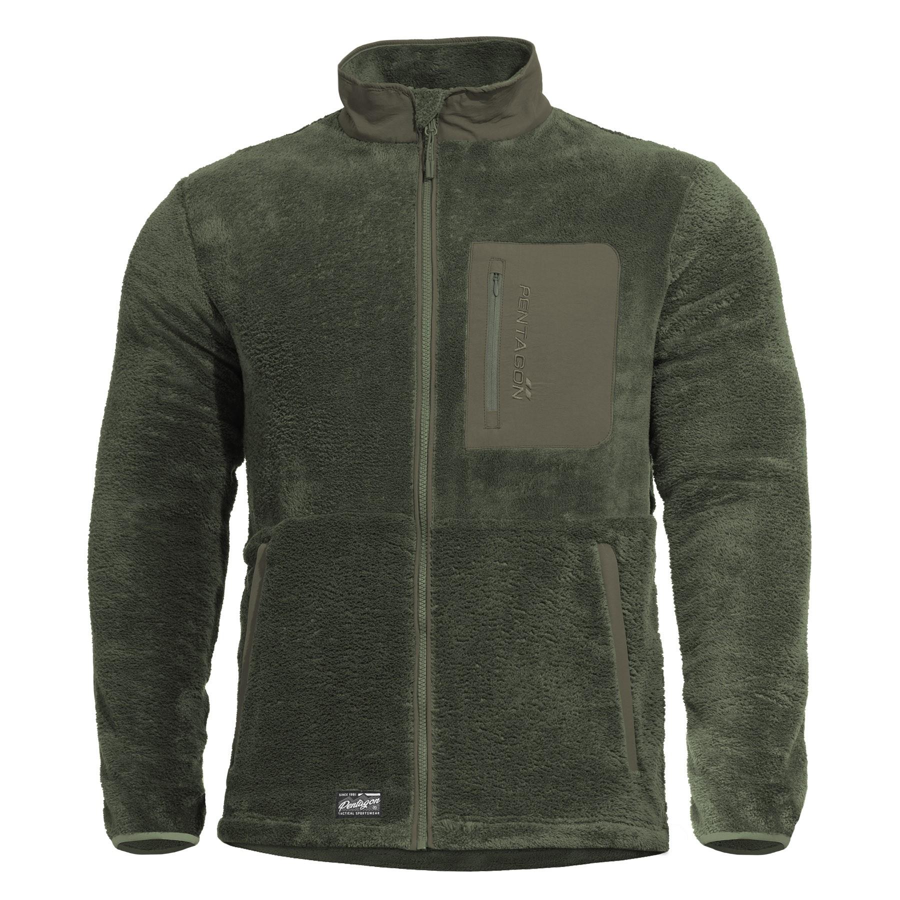 Ζακέτα Fleece Pentagon Grizzly Full Zip Sweater K09030 3 Ζακέτα Fleece Pentagon Grizzly Full Zip Sweater K09030