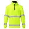 Μπλούζα fleece ανακλαστική με φερμουάρ F302 Portwest