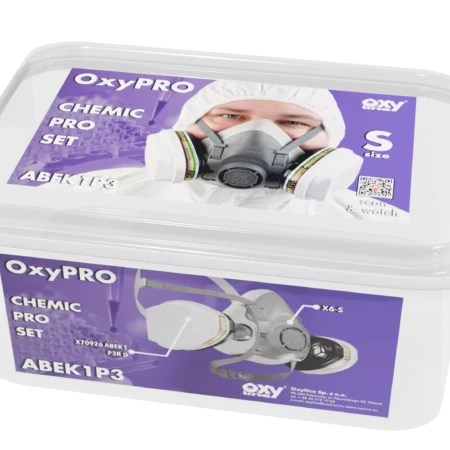 Αρχική 59 Μάσκα μισού προσώπου Chemic Pro Set Oxyline